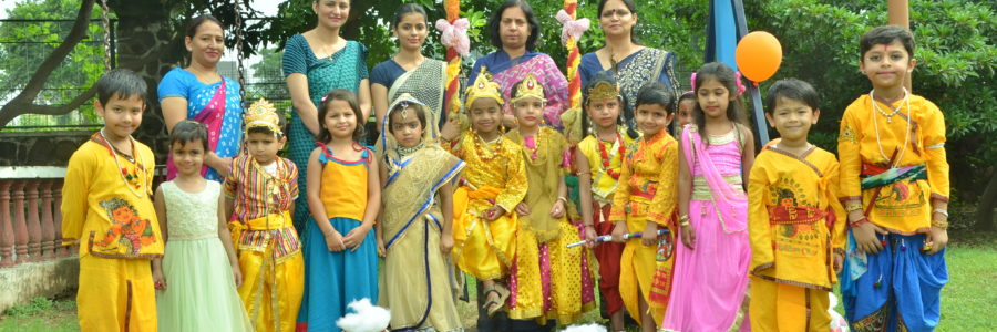 JANMASHTMI CELEBRATED AT SHEMFORD, PINJORE