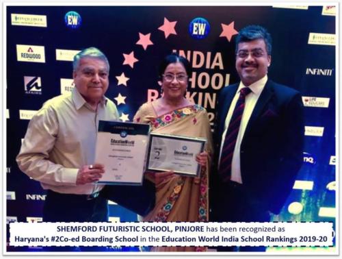 Prestigious Education World India School Rankings 2019-20